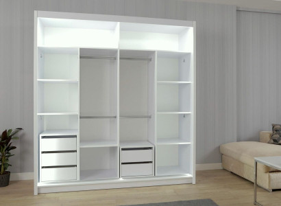 Wardrobe Cabinets Wardrobe Wall Unit 2 Doors Wood new Bedroom Furniture